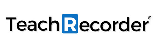 Logo TeachRecorder-blancLV