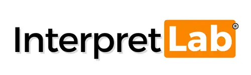 InterpretLab logo for interpretation training and multilingual communication software