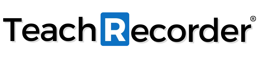 TeachRecorder logo for language learning and classroom recording software