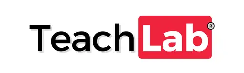 TeachLab logo on white background for digital classroom management software